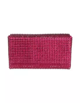 Сумка Amina Muaddi, пурпурный