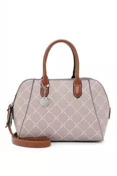 Сумка Anastasia из экокожи с рисунком Tamaris, белый