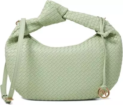 Сумка Anne Klein Anne Klein Mini Woven Hobo-Shoulderbag, цвет Green Fig