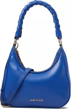 Сумка Anne Klein Convertible Shoulder Bag w/ Braided Handle, цвет Lazuli Blue