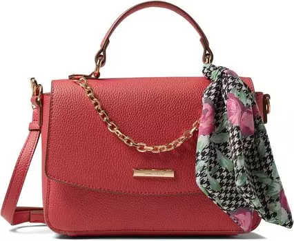 Сумка Anne Klein Top-Handle with Chain Swag, розовый