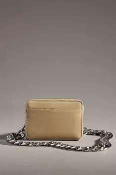 Сумка Anthropologie с цепочкой, mushroom