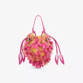 Сумка Anya Hindmarch Tropical Fish, розовый