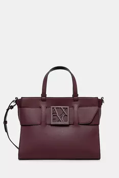 Сумка Armani Exchange, бордовый