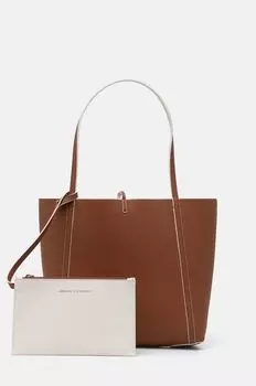 Сумка Armani Exchange, коричневый