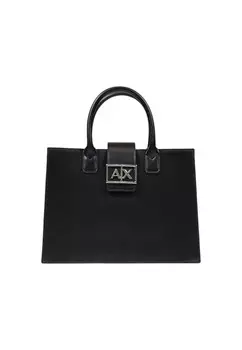 Сумка Armani Exchange с короткими ручками, черный