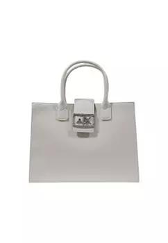 Сумка Armani Exchange с логотипом, бежевый