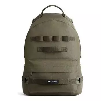 Сумка army medium multicarry backpack 'dark green' Balenciaga, зеленый