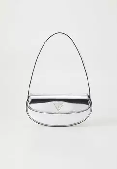 Сумка ARNELA FLAP SHOULDER BAG Guess, серебристый