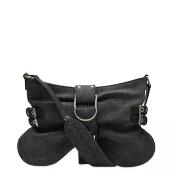 Сумка-бабочка Blumarine, черный