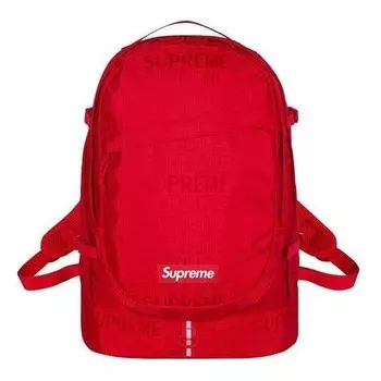 Сумка backpack 'red white' Supreme, красный