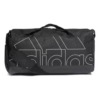 Сумка badge of sport duffel bag medium 'black white' Adidas, черный