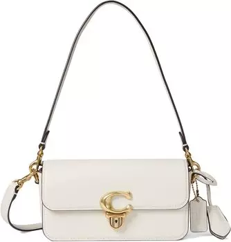 Сумка-багет Studio COACH, цвет Chalk