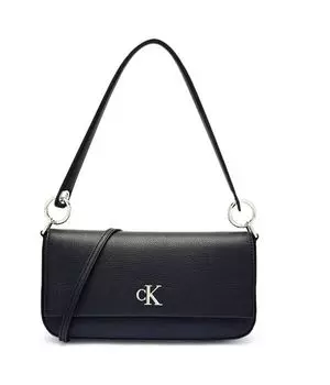 Сумка-багет женская Calvin Klein Jeans через плечо, черный