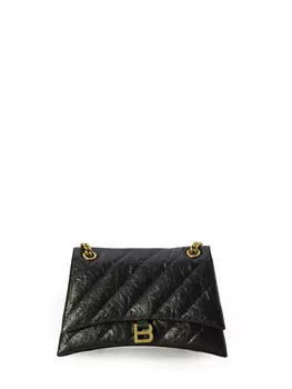 Сумка Balenciaga Crush Medium, черный
