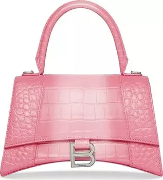 Сумка Balenciaga Hourglass Small Handbag Sweet Pink, розовый