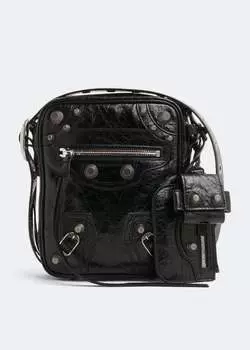 Сумка BALENCIAGA Le Cagole crossbody bag, черный