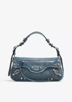 Сумка Balenciaga Le Cagole S Sling, синий