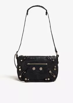 Сумка Balenciaga Le Cagole XS Flap, черный