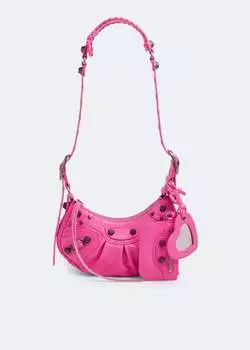 Сумка BALENCIAGA Le Cagole XS shoulder, розовый