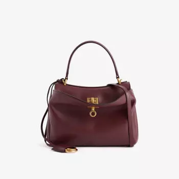 Сумка Balenciaga Rodeo с верхней ручкой, бордовый