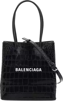 Сумка Balenciaga Shopping Bag Tote Black, черный