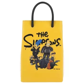 Сумка Balenciaga The Simpson, желтый