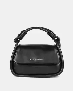 Сумка-бандо с клапаном под эффект кожи Lola Casademunt, черный