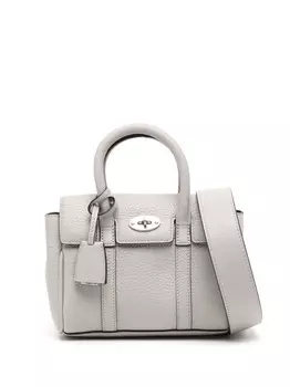 Сумка Bayswater размера мини Mulberry, серый