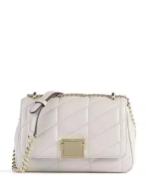 Сумка Beau на плечо из кожи ягненка Dkny, белый