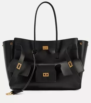 Сумка Bel Air Medium из кожи Balenciaga, черный