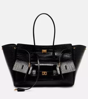 Сумка Bel Air Medium из кожи Balenciaga, черный
