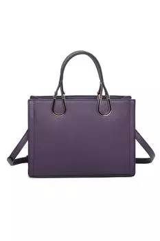 Сумка Belle из искусственной кожи с верхней ручкой Fontanella Fashion, фиолетовый