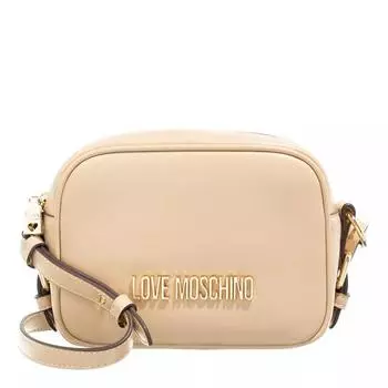 Сумка belted Love Moschino, бежевый