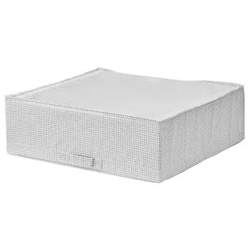 Сумка, белый/серый, 55х51х18 см, STUK IKEA