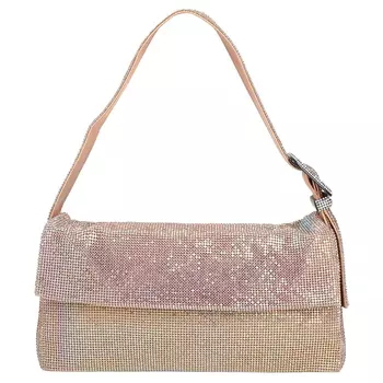 Сумка Benedetta Bruzziches, розовато-платиновый