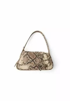 Сумка Bershka, черный деним