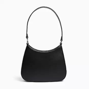 Сумка Bershka Handbag With Handle, черный