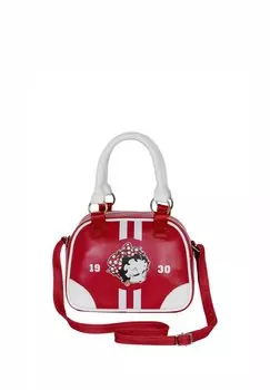 Сумка BETTY BOOP VARSITY BOWLING FASHION BURGUNDY Karactermania, бордовый