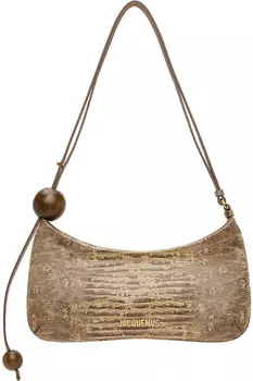 Сумка Bisou Perle' Jacquemus, бежевый