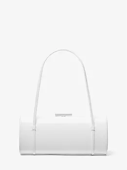 Сумка-Бочонок из кожи Натали Michael Kors, белый