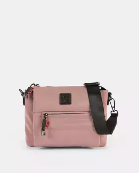 Сумка-бомбер с приятной на ощупь застежкой-молнией Pepe Moll, цвет Nude