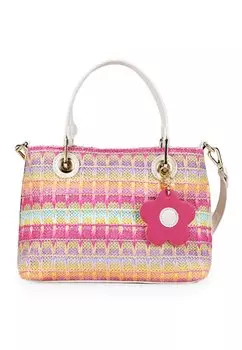 Сумка Bosanova с принтом, розовый