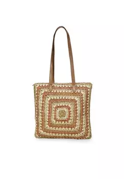 Сумка Bosanova с узором, коричневый