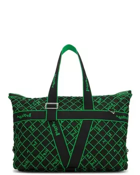 Сумка Bottega Veneta Borsa Travel, цвет Black, Parakeet, & Silver