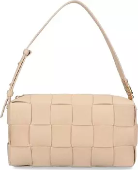 Сумка Bottega Veneta Brick Cassette Porridge, кремовый