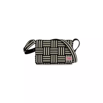 Сумка Bottega Veneta Cassette, цвет Navy/White