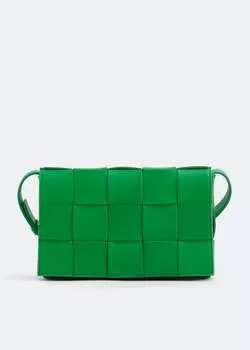 Сумка Bottega Veneta Cassette, зеленый