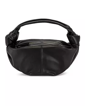 Сумка Bottega Veneta Double Knot, цвет Black & Gold