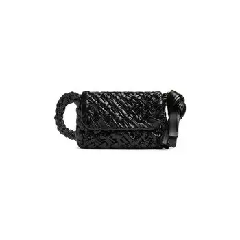Сумка Bottega Veneta Kalimero Citt, цвет Black/Brass
